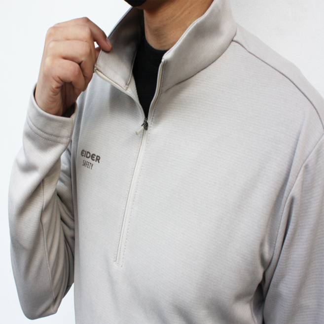 아이더세이프티 클래식 기모 집업 티셔츠 원단기모 터틀넥디자인 남녀공용