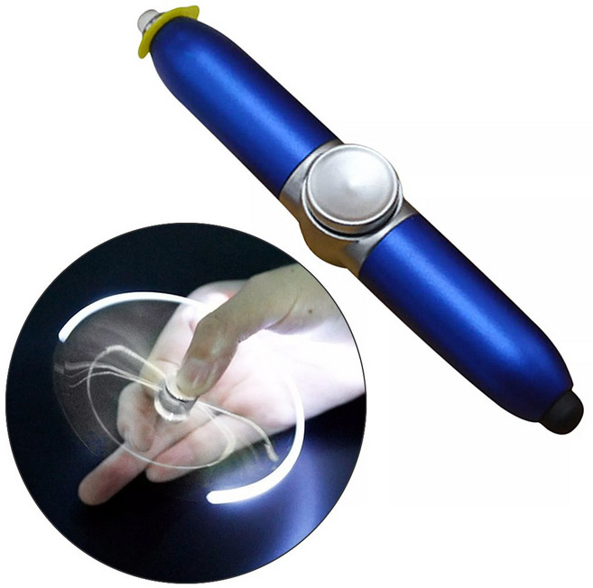 바닐라루시 멀티 스피너 볼펜 랜덤 발송 터치팬 미니 라이트 볼펜, 1개