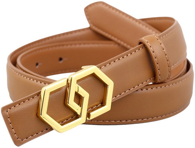 제제이씨 여성 소가죽 청바지 벨트 정장 얇은 벨트 캐주얼 벨트058