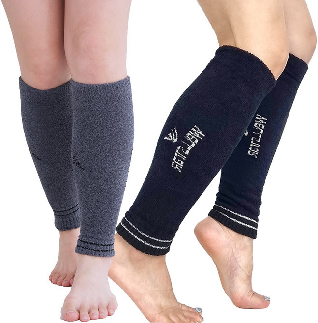 국산 1+1 (2set) Well.star 방한 발토시 다리토시 고급 탁텔원단, 남색+회색, 1세트