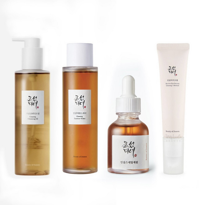Beauty of Joseon 4종세트 Cleansing Oil+Essence Water+REVIVE SERUM+EYE SERUM, 1개