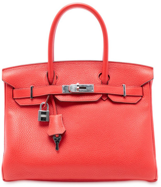 에르메스 중고 2016 클레망스 버킨 리토른 30 핸드백