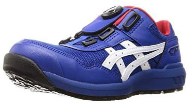 아식스 윈잡 CP209 BOA 안전화 논슬립 작업화 7type, 1개, 화이트/자브라운