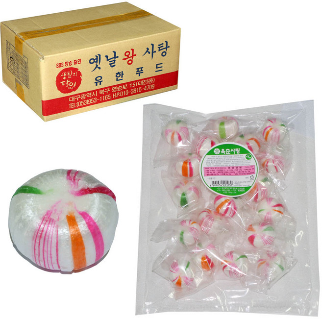 달인 옥춘사탕 200g (10봉) 1박스, 10개