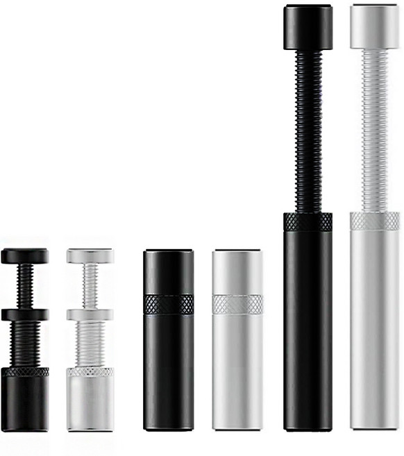 JK VGA 지지대 소 중 대 블랙 실버 그래픽카드 지지대 비디오카드 받침대 거치대 알루미늄, VG001. 그래픽카드 지지대 소 블랙