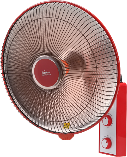 열가마 벽걸이형 세라믹히터/홈빛/ 16인치 VMW-02, 16인치벽걸이열가마세라믹히터