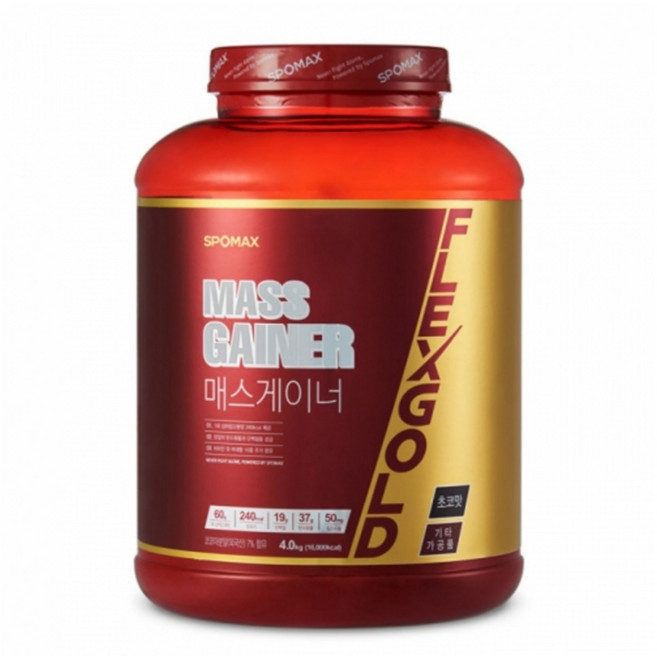 스포맥스 매스게이너 초코맛, 1개, 4kg