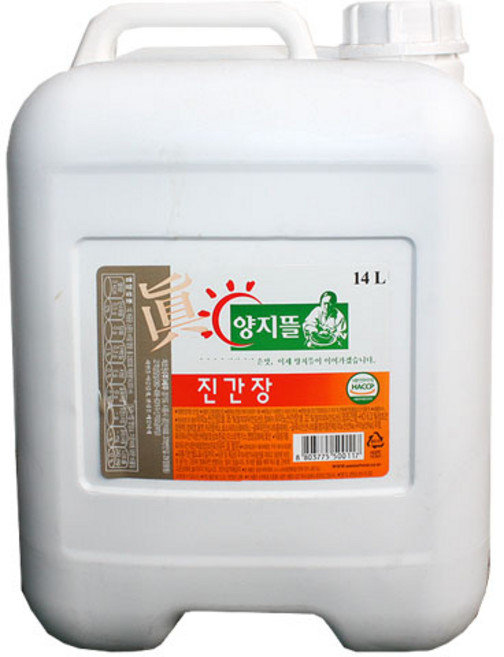양지뜰 진간장, 14L, 1개