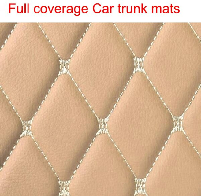 테슬라 모델 3 전체 커버리지 자동차 트렁크 매트 모델 S 모델 X 모델 Y 액세서리 자, 04 Model X, 07 Beige