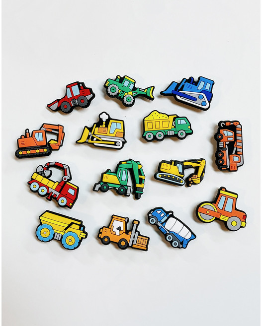 자동차 중장비 신발 파츠 세트 (14종)