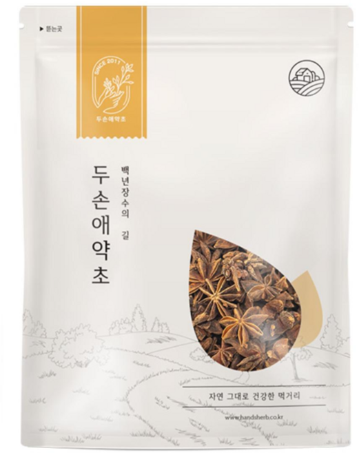 두손애약초 베트남 팔각 회향 팔각회향 스타아니스, 300g, 1개