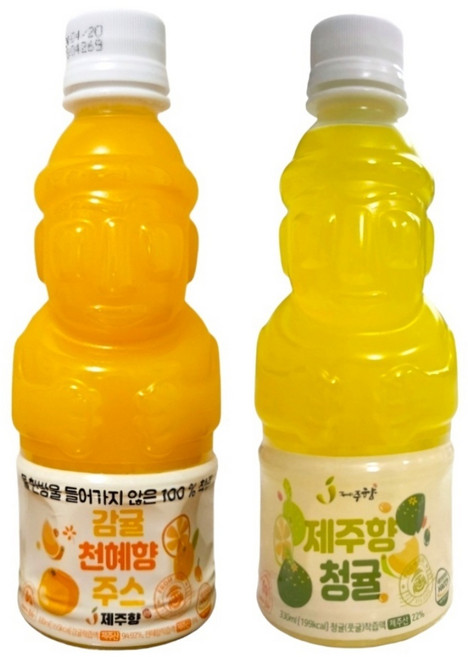 제주향 제주감귤 천혜향주스5+청귤에이드5, 10개, 330ml