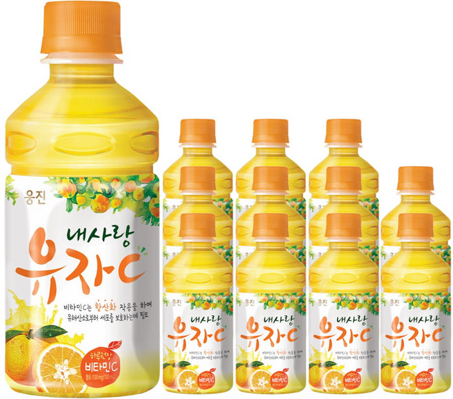 내사랑 유자C 280ML X 12개