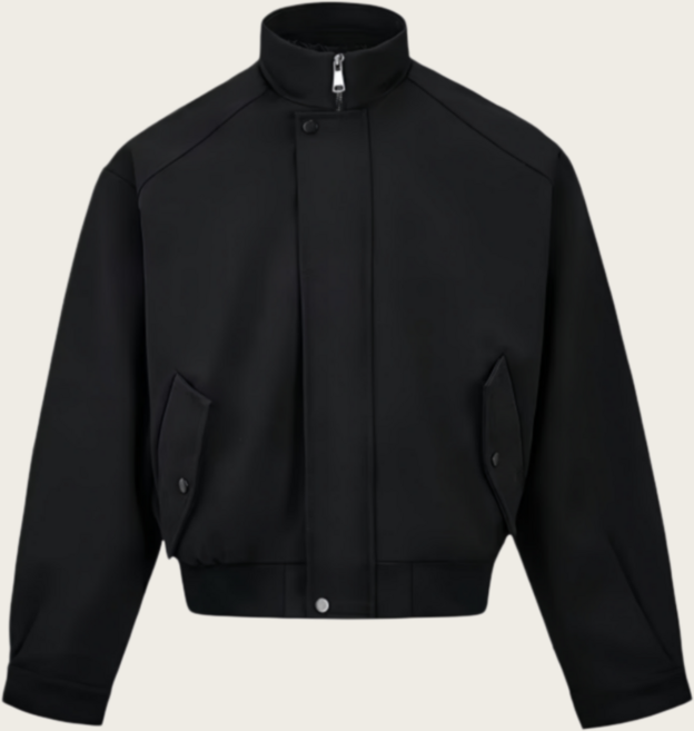 봄가을 남성 고급 스탠드칼라 숏 자켓 야구 아우터