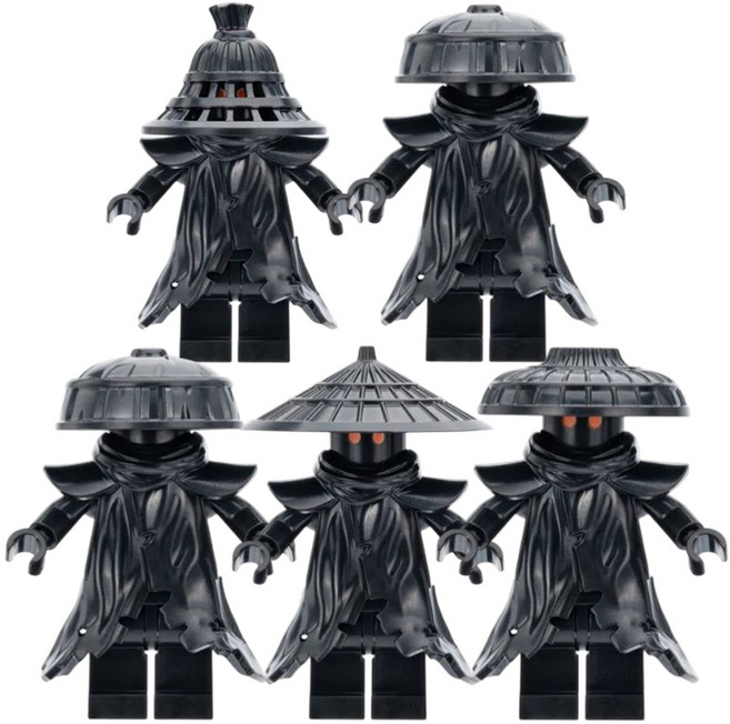 네더스페이스 금지된 다섯 블랙닌자 5종 호환블럭 브릭미니피규어 취미/수집/장식/컬렉션용 커스텀 블록피겨, 06. 네더 스페이스 - 금지된 다섯 세트, 1개