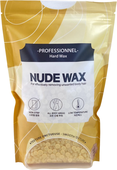 누드왁스 허니 모든부위 사용 가능한 하드왁스, 460g, 1개
