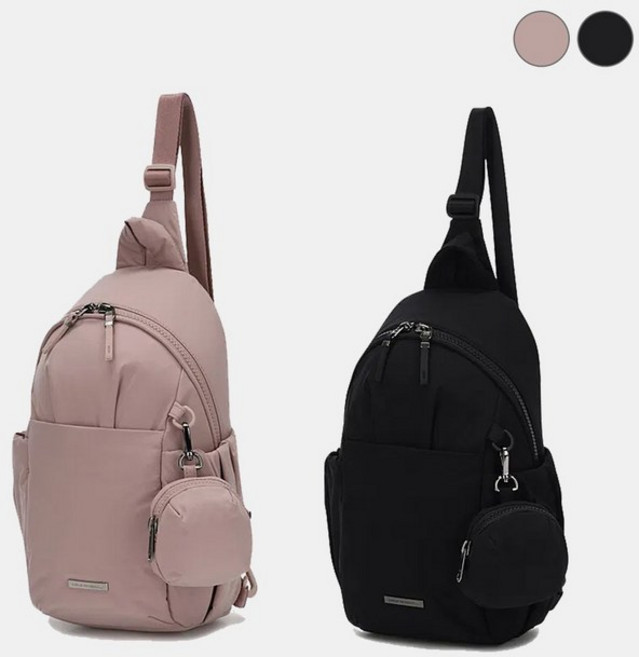 네파 라이프스타일 FLARE 플레어 슬링백 7LE7511 IBP530 NEU046, 핑크베이지(D24)