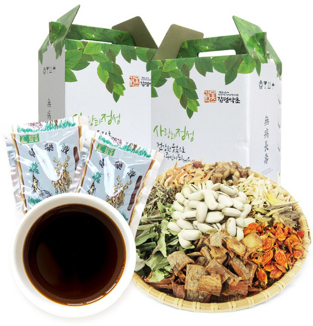 [갑당약초] 청비차 플러스 액상차 느릅나무껍질 유근피 창이자 작두콩 도라지 삼백초 박하 모과 치자, 60개, 110ml