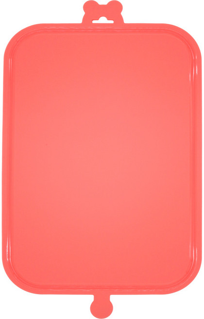 네오실리 국산 프리미엄 실리콘 걸이형 양면 도마, 1개, 코랄핑크