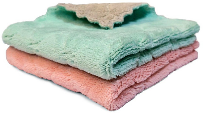 홈밸류언스 대영 고급 벨벳행주 기름행주 극세사행주 20P, 20개