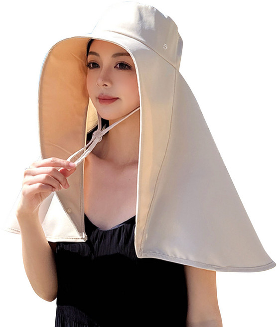披肩遮陽帽女 漁夫帽女