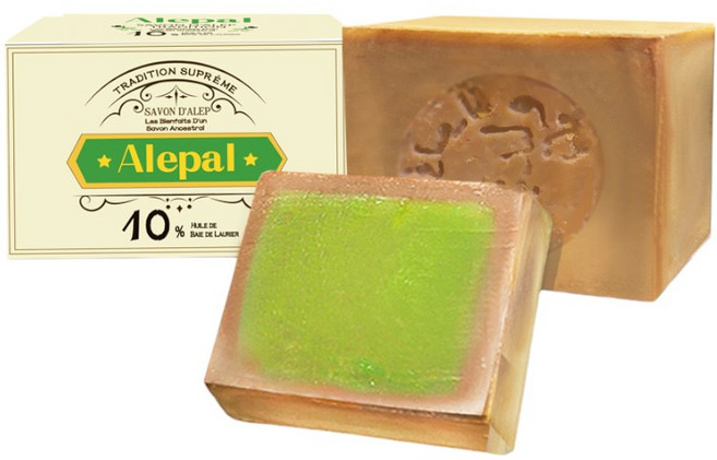 Alepal 阿勒頗 10% 月桂油 古皂, 160g, 20個
