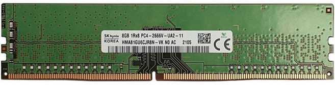 Hynix 8GB PC4-21300 DDR4-2666MHz 288-Pin DIMM 1.2V 메모리 RAM 모듈 HMA81GU6CJR8N-VK