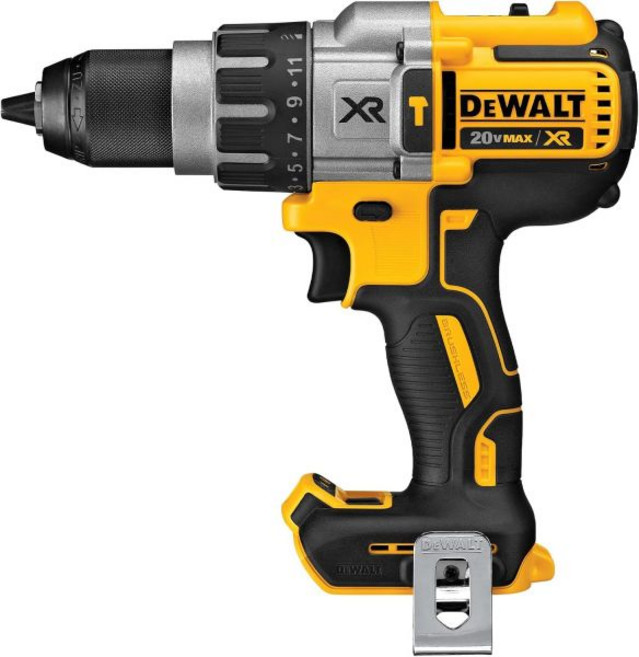 Dewalt 디월트 20V MAX XR 무선 해머 드릴 드라이버 브러시리스 고강도 1 2인치 3단 속도 본체만 DCD996B 274039, 3-Speed