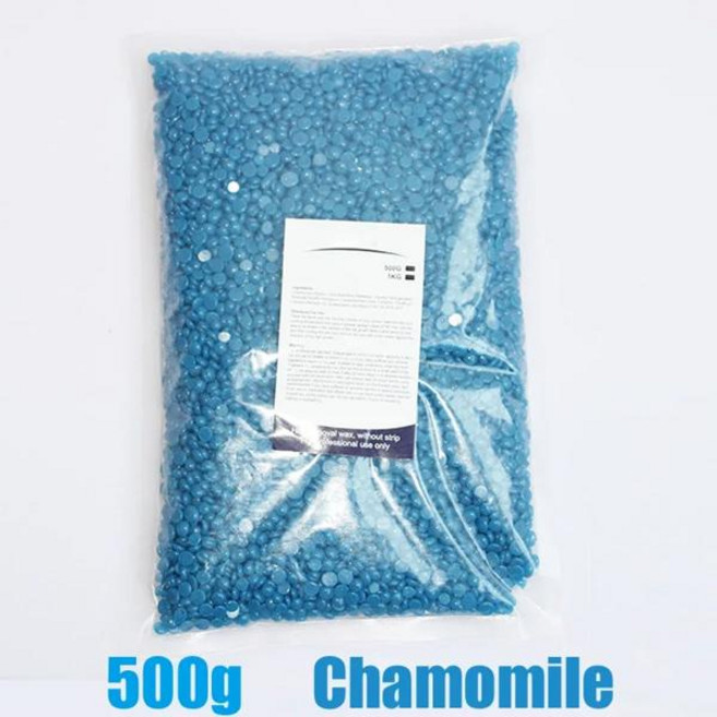 탈모 진주 500g 50g 하드 브라질 기계용 유럽 바디용 왁싱 왁스 히터 원두 200g, 500g-Chamomile