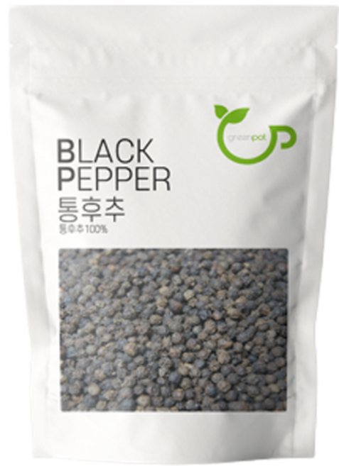 그린팟 리필용 통 흑후추, 500g, 1개