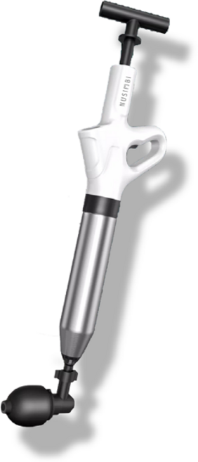 누심비 화장실 욕실 내장 펌프 압축기 막힌 변기 화장실 뚫어뻥, 뚫어뻥 스테인리스, 1개, 혼합색상