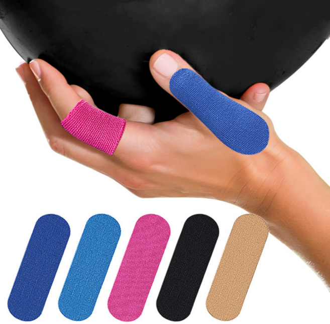 솔레르 밀착감 좋은 볼링엄지테이프, 50개, 파랑