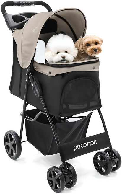 피카노리 스탠다드 반려동물 유모차 제인로드, 베이지, 1개