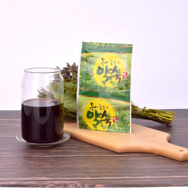 대원건강푸드 국산 저온착즙 약쑥 인진쑥즙 50봉, 90ml