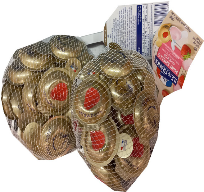 코스트코 일드프랑스 미니쉘 딸기향 크림치즈 아이스포장, 360g, 2개