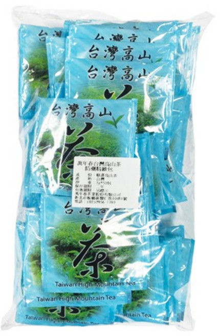 萬年春 防潮台灣高山茶包, 2g, 1套, 50個裝