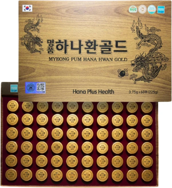 명품 하나환골드 60환-종이가방 포함 BO NAO AN CUNG NGUU HOANG HOAN DIEU HOA HUYET AP, 60개, 3.75g - 쿠팡