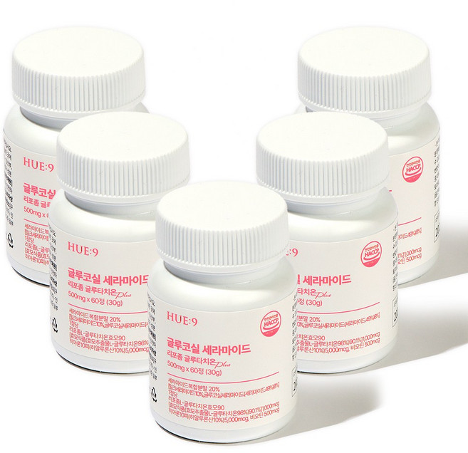 프랑스산 밀추출물 글루코실 세라마이드 맥스 60정, 5개