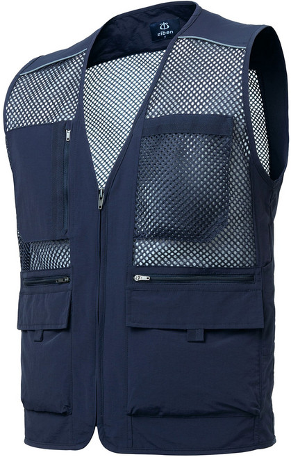지벤 작업복조끼 ZB-V1721 근무복 망사 여름조끼 현장, 1개