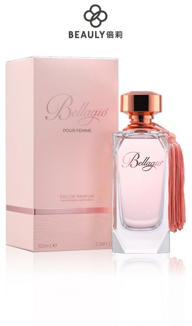 BEAULY倍莉 Bellagio 日落湖畔淡香精組合, 1個, 沐凝膠400ml