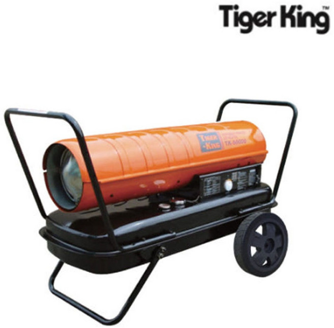 동일정밀 타이거킹 TK-50K TK-50000 산업용 현장용 난로 열풍기, 6개