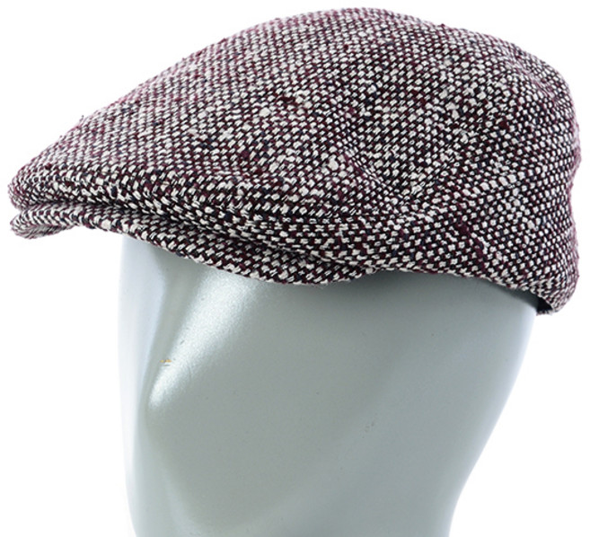 예작 브라운 린넨 혼방 쟈가드 헌팅캡(YJESH1103)