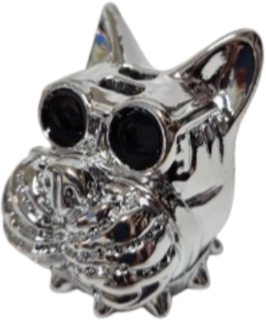 자동차 방향제 차량용 리필 도그독, 실버, 1개