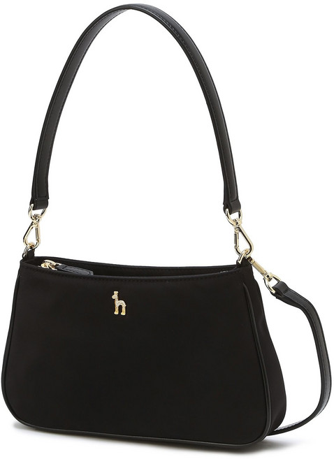 [정품] 헤지스 ACC [인기신상]HIWA5E450BK 여성 블랙 단색 나일론 미니 숄더백 크로스백 {균일가 딜}