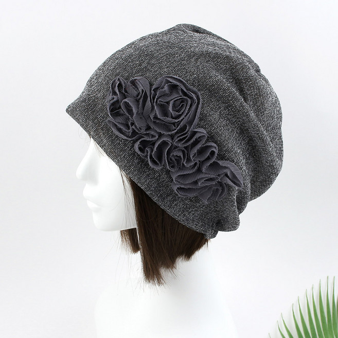 입체플 썸머 망사 메쉬 여성 여름 머리두건 주방 비니 모자