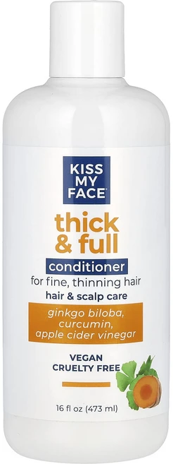 Kiss My Face 씨크 & 풀 컨디셔너 가늘고 가는 모발용 473ml(16fl oz), KissMyFace씨크풀컨디셔너가늘고가는모발용473ml, 1개, 473ml - 쿠팡
