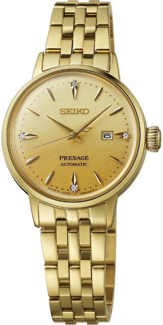[SEIKO] 세이코 SRE018 프레사지 칵테일 타임 다이아몬드 다이얼 오토매틱 여성용 시계