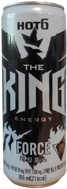 롯데 핫식스 더킹 포스, 355ml, 6개