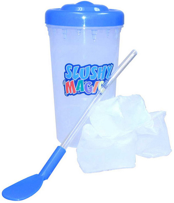 매직 슬러시 메이커 홈메이드 음료 간편 아이스 슬러시 만들기, 블루, 1개