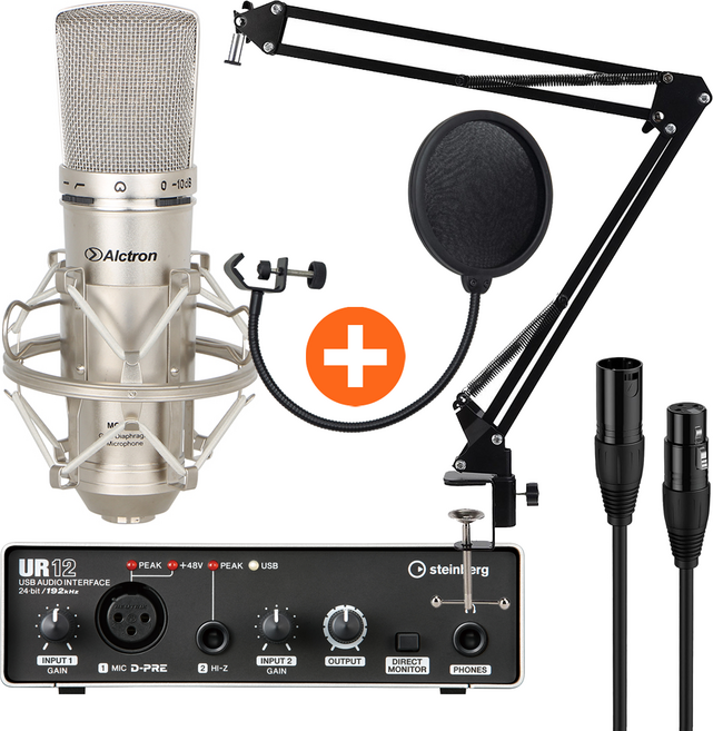 스테인버그 UR12 x 아크트론 MC003S 마이크 패키지 2